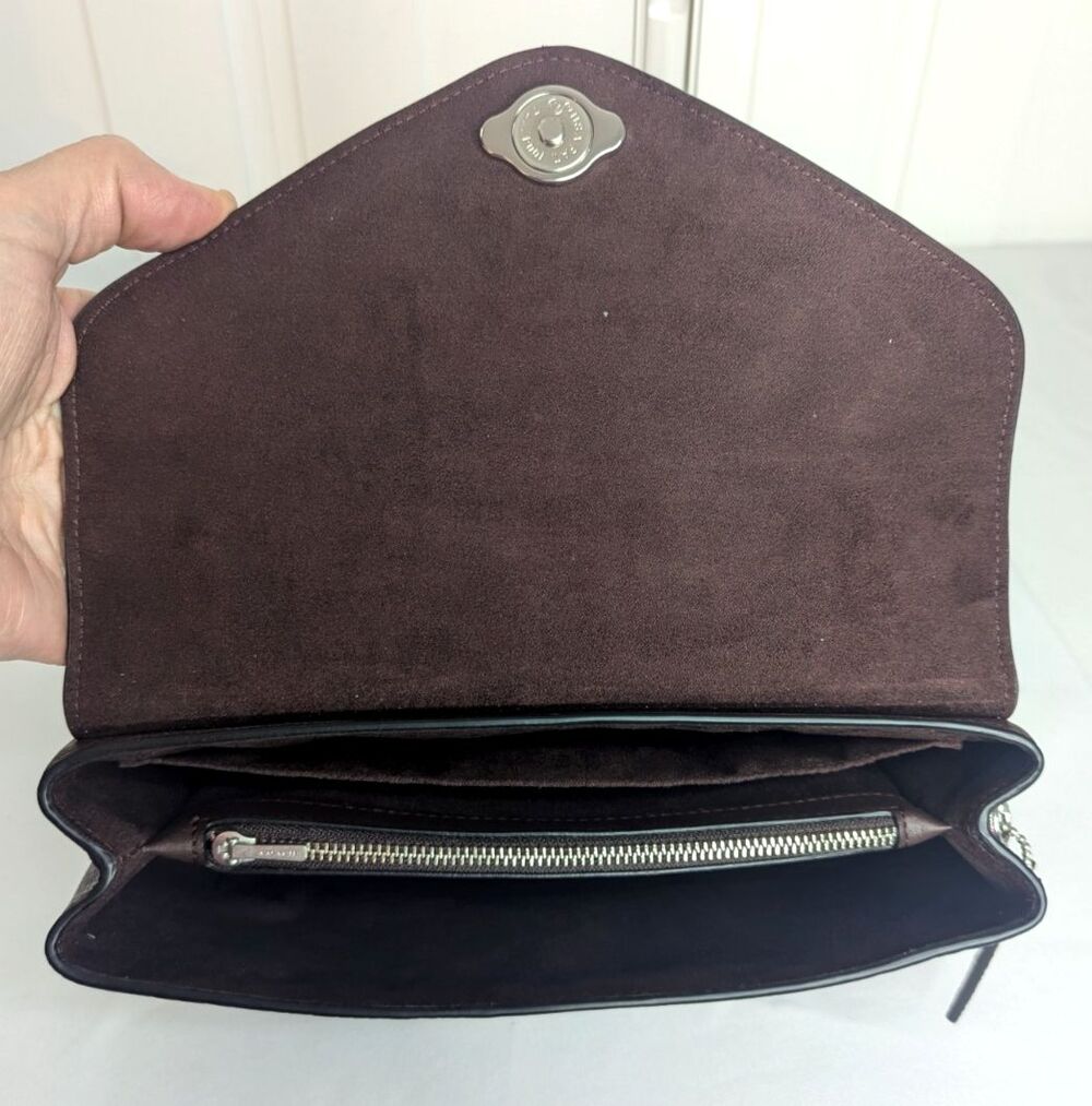 Coach Tammie Shoulder Bag - Cranberry/Pink Colorblock, Rare Color NWT! - Picture 8 of 12